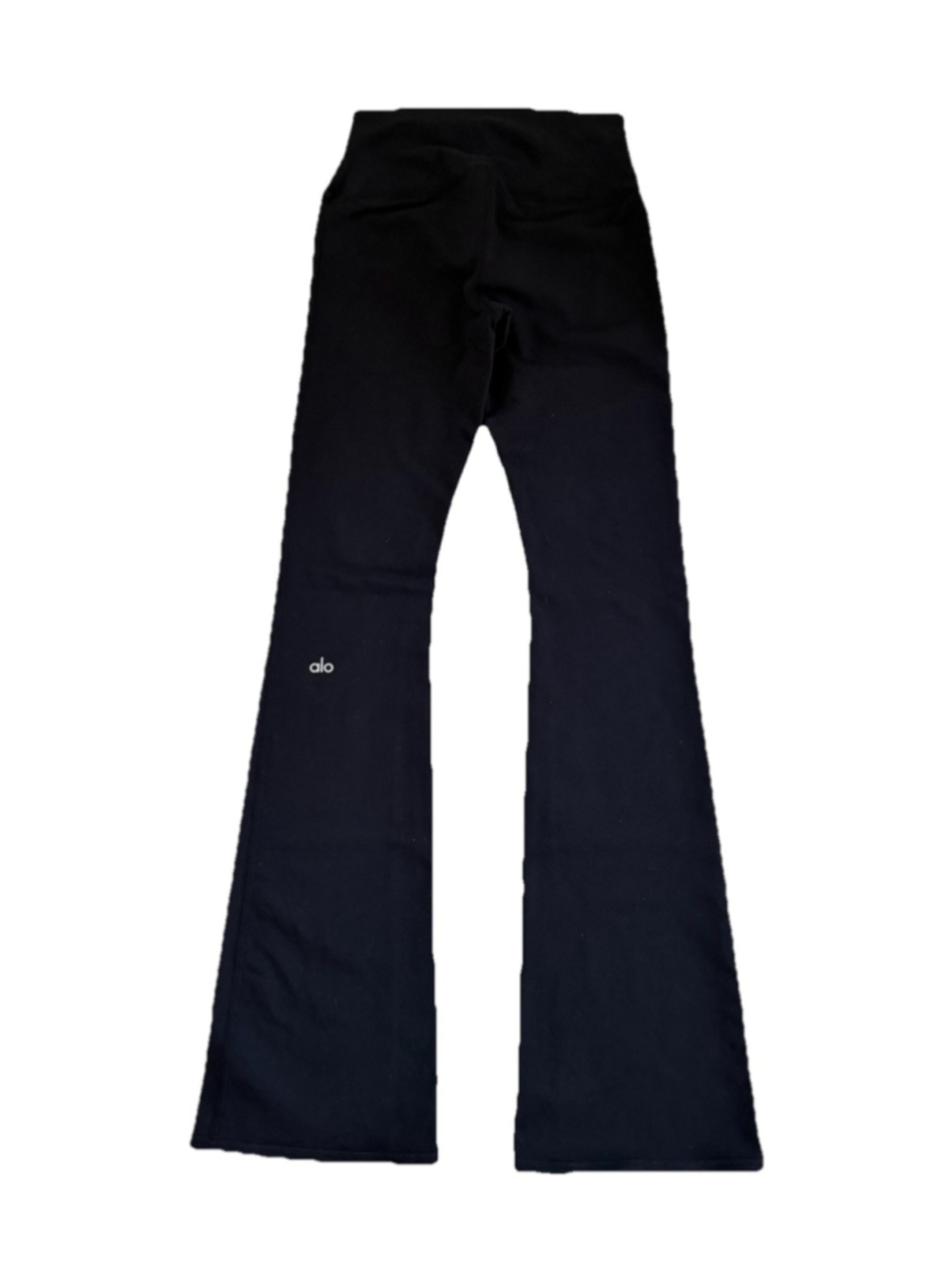 ALO YOGA AIRBRUSH HIGH WAIST BOOTCUT PANTS 31” BLACK SMALL - Picture 6 of 9